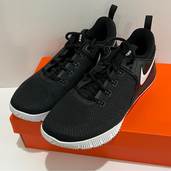 Nike Volleyball Sneakers Womens 11 Black Zoom Hyperace 2 Shoes Athletic - Picture 2 of 7